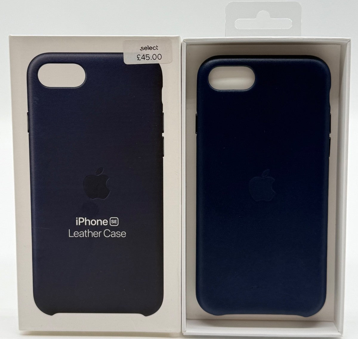 iPhone SE Leather Case - Midnight Blue